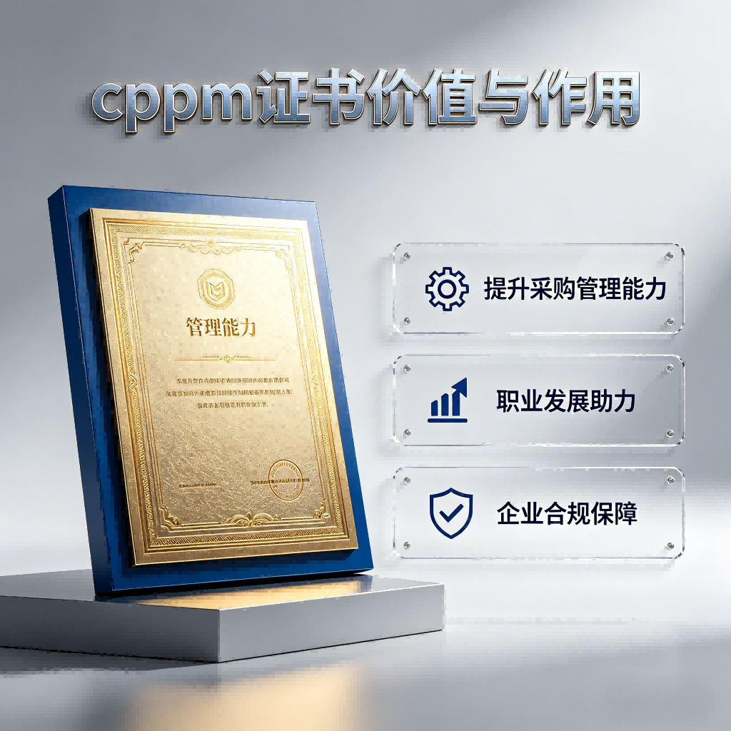 CPPM含金量高吗？山西采购人必读的中供国培深度解析