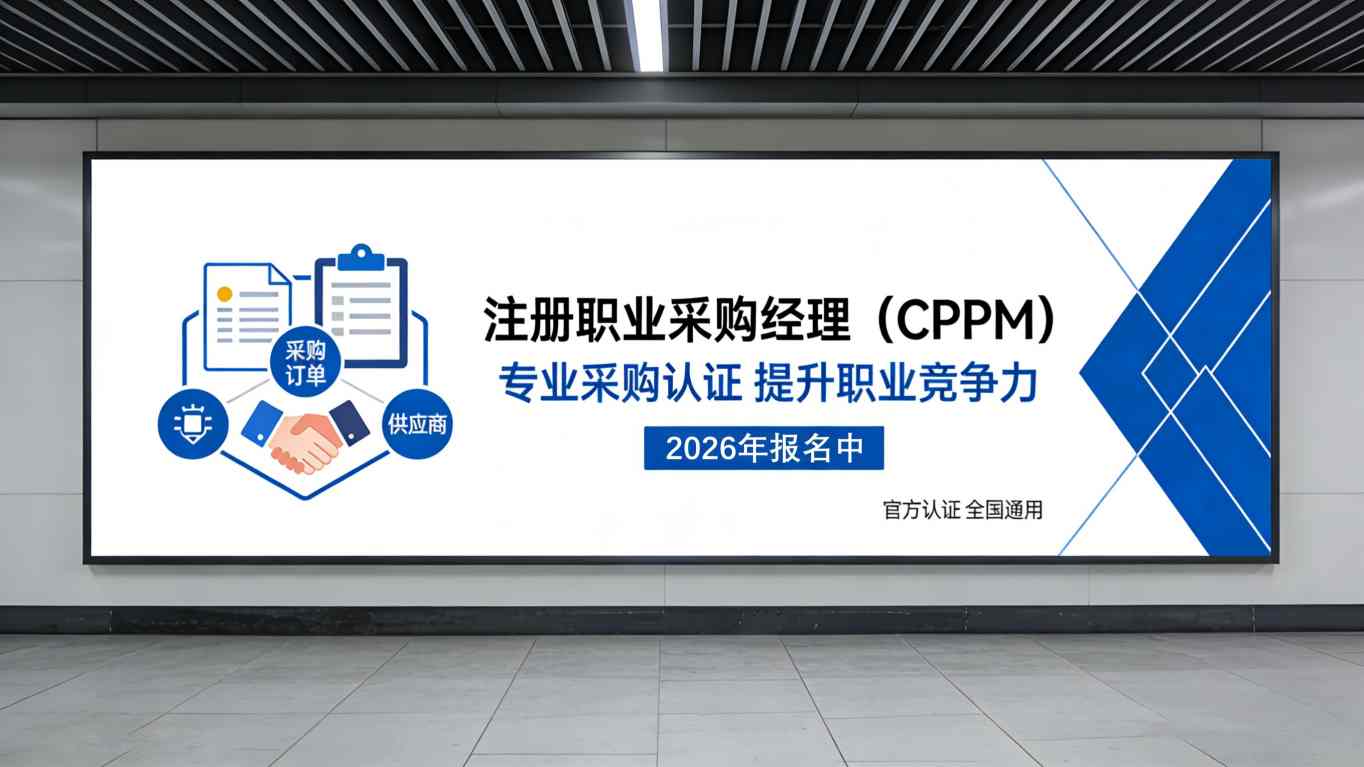 云南CPPM注册采购经理培训,嘉华培训学校助您专业进阶